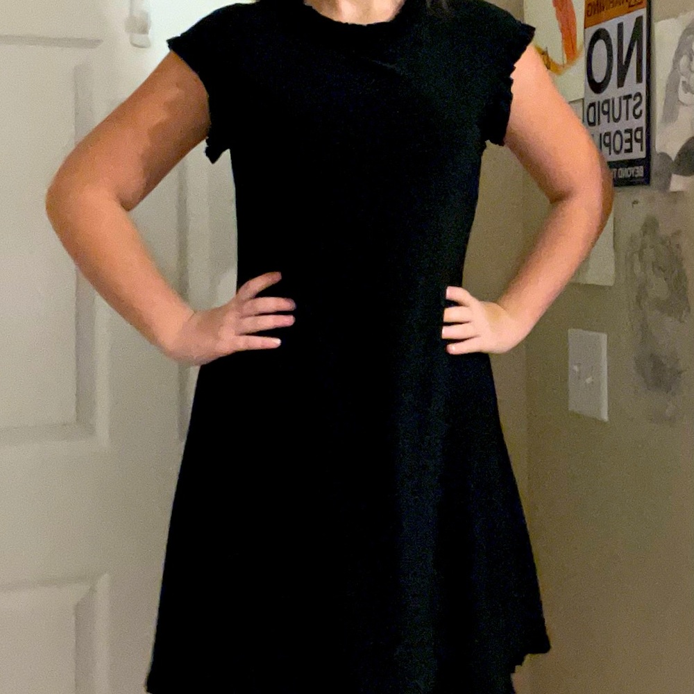Short black dress
